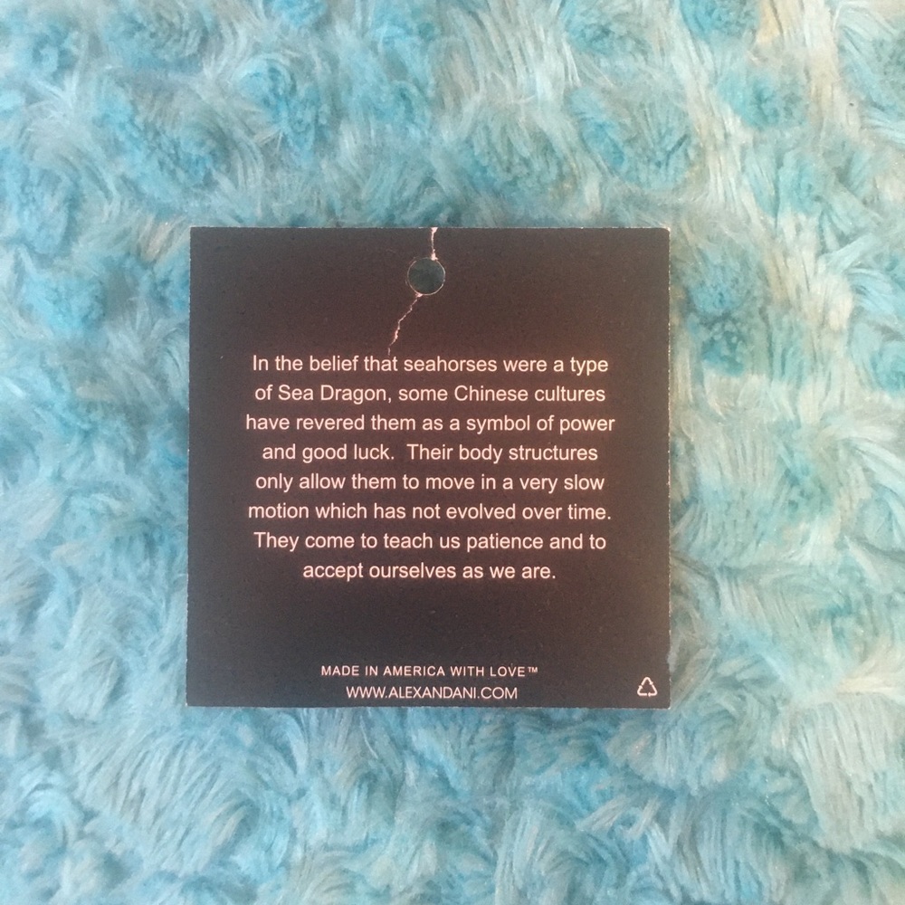 Alex and Ani Silver Seahorse Bracelet - Picture 3 of 3
